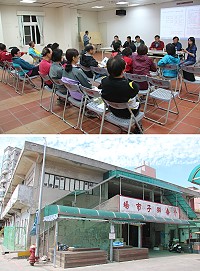 介壽獅子市場建築物耐震補強及整體空間改善工程細部設計說明會1日舉行,鄉公所向市場店鋪所有權人、承租戶說明後續施作計畫。(圖/文:吳嘉榮)