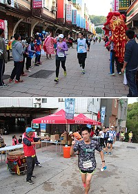 熱情的鄉親就是馬拉松最美的風景,軍民加油團給予選手們最大的支持和鼓勵,讓跑者備感親切和溫暖。(圖/文:吳嘉榮)