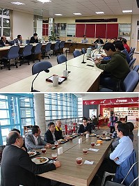 易飛網董事長周育蔚偕同日本業者一行昨天來馬,研商提高馬祖觀光在日本曝光度,並推動馬祖相關商品於淘寶網平台販售。(圖:吳嘉榮、連江縣政府)