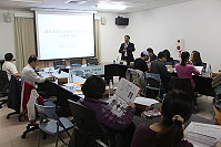 　離島產業升級輔導計畫說明及企業座談會昨天舉行，將協助馬祖伴手禮產業全面提升。（圖／文：吳嘉榮）
