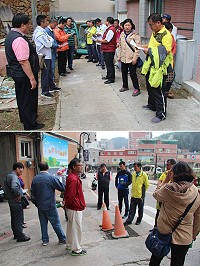 南竿鄉代會昨天前往復興、介壽、福澳和清水村進行鄉政考察。(圖/文:吳嘉榮)