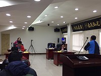 　北竿鄉代會進行本會期第一天鄉政總質詢議程。（圖：北竿鄉代會）