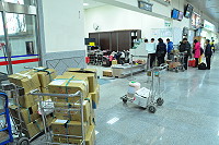 　馬祖空中貨運量年年成長，今年首次突破2000公噸大關。（圖／文：馮紹夫）