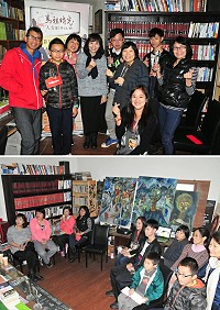 　「馬祖時光」人文影片比賽26日下午於12據點舉辦頒獎典禮及影片分享會，多位得獎人都親自出席領獎並與現場來賓分享創作心得與寶貴經驗。（圖／文：曹重偉）