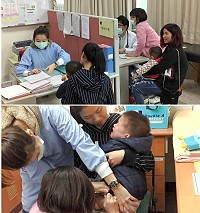 　時序近冬，流感也進入高峰期，縣立醫院幼兒流感門診人數明顯增加，另今年度公費流感疫苗接種對象，將從12月1日起擴大到一般民眾，至疫苗用罄為止，也提醒尚未施打疫苗的公費對象盡快前往接種。（圖／文：曹重偉）
