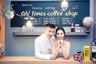南竿鄉民代表林紹馨與新娘温婕妤婚紗照。(圖:林紹馨提供)