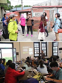 　縣府文化局舉辦博物館及地方文化館交流觀摩活動，讓地區社協成員了解新時代的博物館、地方文化館，進行相關業務交流。（圖／文：吳嘉榮）