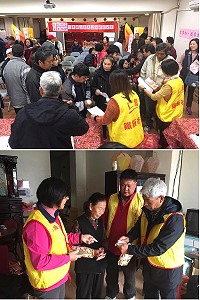 鐵板社協召開會員大會,106年關懷據點業務、燒塔節等進行討論。(圖:鐵板社協提供)
