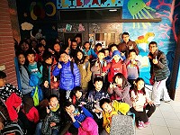 　圖書館穿新衣。（圖：王建華提供）