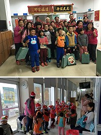 敬恆國小及附設幼兒園聖誕報佳音,散播歲末年終平安與歡樂的氣息。(圖/文:宋幸儒)