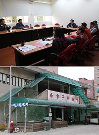 介壽獅子市場後續進度報告會議昨天舉行,由負責承攬廠商進行細部設計簡報。(圖/文:吳嘉榮)