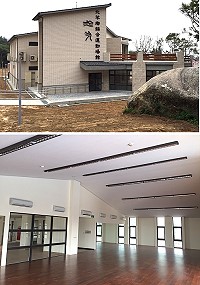 北竿鄉綜合運動場館全新完工,結合周邊設施讓運動園區更加多元。(圖/文:陳鵬雄)