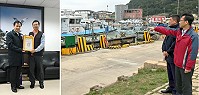 馬祖海巡隊長洪挬論結束一年半的履馬服務,調任澎湖海巡隊長;為感謝他任內對海巡事務努力及與縣府相關單位合作,縣長劉增應27日下午專程前往隊上問候及頒贈榮譽縣民證。(圖/文:曹重偉、連江縣政府)