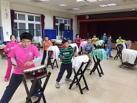 　緊鑼密鼓。（圖／文：陳鵬雄）