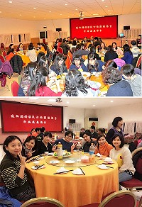 新移民女性關懷協會日前舉辦年終感恩餐會,包括縣長劉增應、議長張永江、副議長陳書建及多位議員、民代、縣府相關單位主管均出席;劉增應特別感謝新移民伙伴們,讓馬祖的住民文化更豐富多元。(圖/文:曹重偉)