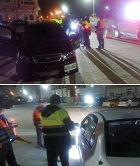 縣警局今年「加強重要節日安全維護工作」自1月19日22時起於四鄉五島同步實施,至2月2日24時止;重點工作即針對轄區餐飲營業場所及其聯絡道路規劃酒測稽查勤務,嚴格取締酒後駕車。(圖:連江縣警察局)