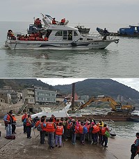 香港團6天5夜馬祖深度之旅,還包租娛樂漁船前往大坵島尋鹿。(圖:龍福旅行社)