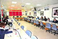 　縣府召開106年第1次主管月報，縣長劉增應要求各局處施政或執行計畫，對民間疑義都應該提出清楚明確的說明，才能避免民眾疑慮的產生。（圖／文：曹重偉）