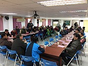 　北竿塘岐國宅租用土地出售拍板定案，縣府財稅局在北竿召開第一次讓售作業說明會。（圖／文：陳鵬雄）