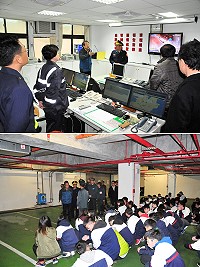 「全民防空(萬安40號)演習」將於23日下午1時30分正式舉行,20日下午先進行預演,由秘書長張龍德會同警察局長王鳳輝、民政處長柯木順等人,依動線視察沿途防空狀況,並前往馬中地下停車場關切學生避難情況。(圖/文:曹重偉)