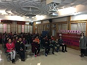 　結核病的防治與治療講座22日西莒登場，讓鄉親對結核病有更深的認識。（圖／文：宋幸儒）