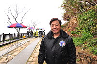 　《這些年那些事》製作人甯宜文是當年馬祖文化工作隊長，對馬祖有很深的情感。他說，希望讓更多人看見馬祖的美。（圖／文：馮紹夫）