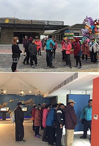 全新完工試營運的北竿遊客中心,228連假迎來722位遊客參訪。(圖/文:陳鵬雄)