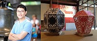 地區剪紙達人陳治旭成為台北國際藝術村的駐村藝術家,駐村日期從3月1日起至12月31日止,將整年埋首國際藝術村之中;陳治旭說很高興能夠在工坊內跟大家一起交流,更歡迎馬祖親朋好友到訪。(圖:陳治旭)