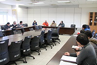 　106年導遊及領隊人員考試馬祖考區工作協調會議3日召開，各組說明負責業務，落實相關準備工作。（圖／文：吳嘉榮）