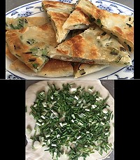 　難忘的家鄉味-麥蔥蔥油餅。（圖／文：宋幸儒）