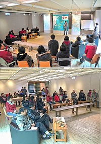 馬祖學傳承工作坊溫馨登場,吸引30多位各年齡層的朋友前往分享自身特別經驗,在主持人劉柏宏引導之下,每位來賓都願意侃侃而談,而且衝擊性、話題性十足。(圖/文:曹重偉)