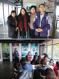 　心嚮馬祖•游麗美、孔祥琳雙人展即起於日光海岸旅館展出，歡迎鄉親和遊客前往欣賞。（圖／文：吳嘉榮）