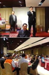 馬祖旅台鄉親聯誼協會新春團拜暨第7屆第4次會員大會,立委陳雪生、副縣長王忠銘等到場致意,轉達縣長劉增應問候、關心之意。(圖:馬祖旅台鄉親聯誼會提供)