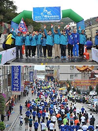 2017北竿硬地超級馬拉松25日點燃戰火,挑戰全長50公里終極考驗,500勇者不畏艱難一同超越顛峰。(圖:陳鵬雄)