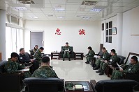 韓參謀長主持協調會。(圖/文:謝佳熹)