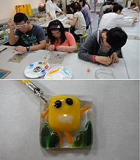 配合民俗文物館重新開館,文化處特於4月9日下午1時30分舉辦「彩虹下的約定」手工熱熔玻璃創作研習,名額限30人,免收費用,即起受理報名至額滿為止。(圖:連江縣政府文化處)