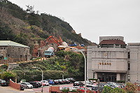　復興路工程持續進行，現在工程進度過半，工務處評估7月底前可完工。（圖／文：馮紹夫）