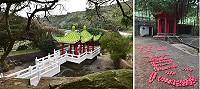 東引如意山莊,早期是國軍官兵的文康中心,園區環境優美,是遊憩的好去處。(圖/文:陳其敏)