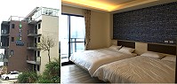 斥資新台幣3千萬元打造的橋仔全新舒漫活海景旅宿即將在近期開業迎賓。(圖/文:陳鵬雄)