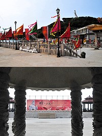 2017媽祖在馬祖-媽祖聖誕祝壽慶典將於15日展開,除邀請台馬兩地媽祖信眾前來祝壽,還規劃包括遶境祈福、煙火秀、擲筊大賽、美食園遊會及才藝表演,熱鬧可期,各項活動歡迎遊客鄉親踴躍前往參加。(圖/文:曹重偉)