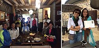 　龍應台文化基金會首度安排在馬祖召開3天2夜的董事會，並走訪南北竿各處知名景點。（圖：曹瑞芳）
