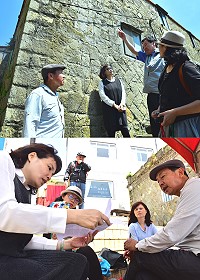 《馬祖心情記事3—寶姨》,故事主要背景在東引,作者劉宏文老師、導演謝淑靖、文化處長吳曉雲等人走訪南澳聚落,回顧逝去的奇特時光;議長張永江則以在地人的了解,為久遠的光陰故事提供線索。(圖/文:陳其敏)