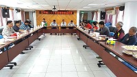 北竿鄉召開106年度基層建設座談,各村村容改善建設需求仍多。(圖:北竿鄉公所)