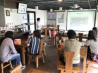 　馬祖特產創新及策略加值分享會25日召開，使在地業者了解如何利用創新策略加值，發掘新的機會及市場。（圖／文：吳嘉榮）
