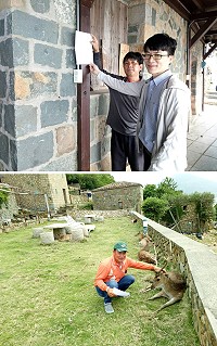 產發處4日前往大坵向民宿業者及娛樂漁船業者、南北海運宣導,共同呼籲遊客在餵食時注意人身安全。(圖:產發處)