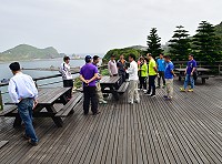 　東引鄉民代表會第10屆第5次定期大會，首日鄉政考察，走訪遊客中心、南橋據點等地。（圖：東引鄉民代表會）
