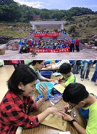 塘岐國小舉辦家庭教育以及母親節系列活動。(圖:塘岐國小)