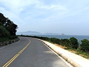 中澳口往白沙靠海側少了路燈桿後視野更加遼闊。(圖/文:陳鵬雄)