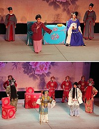濃情五月感恩母親福州經典戲曲暨素人串演,一連串精彩折子戲表現出色,獲得許多觀眾的掌聲與喝彩。(圖/文:吳嘉榮)