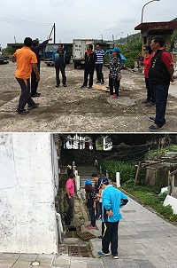 　莒光鄉民代表會15日進行西莒鄉政考察。（圖／文：宋幸儒）